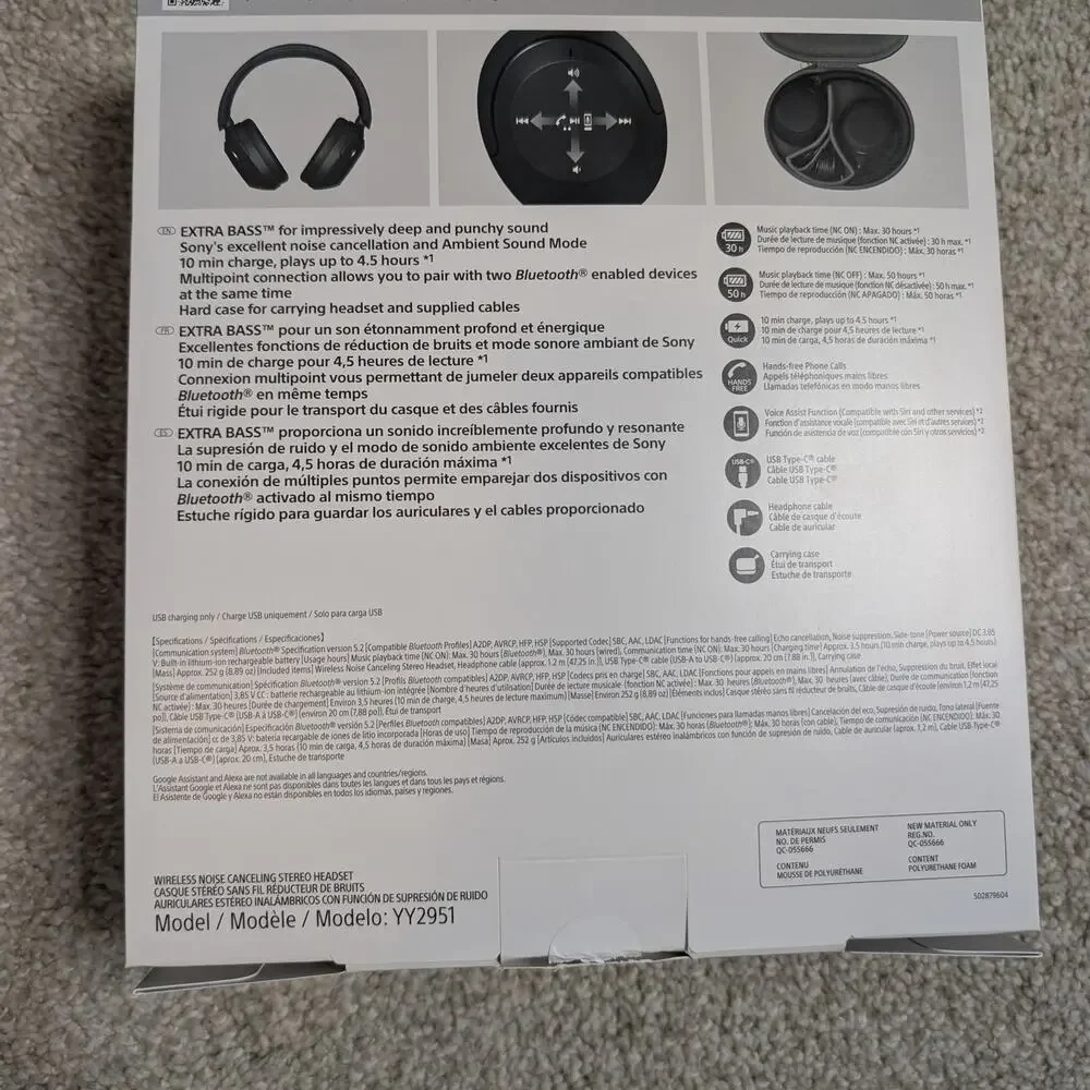 Sony wh xb910n